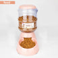 Large Capacity Pet Feeder Bowls Small Dog Food Bowl Automatic Water Dispenser Cat Bowls Pets Feeding Bowls Drink Water Bowl